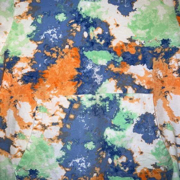 Wonder Nation Tie- Dye Matching Hoodie and T-Shirt Set- Size 8 - Picture 9 of 12